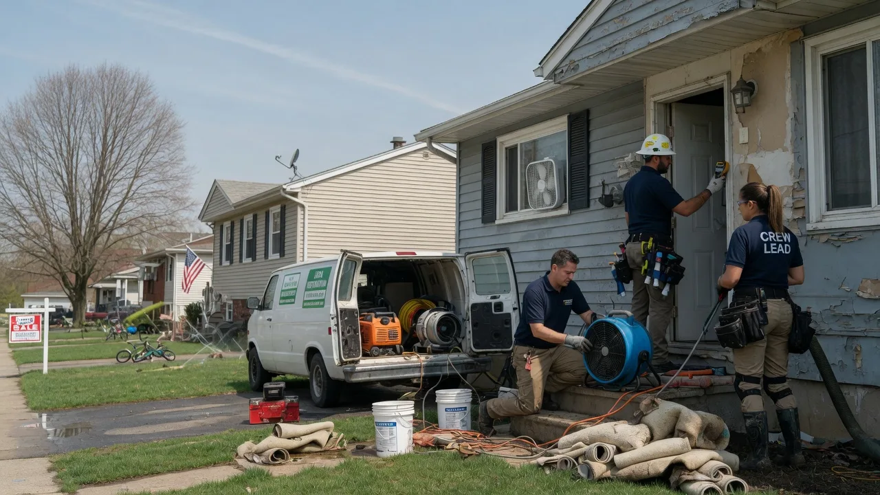 Flood Cleanup in Leland, MI near me